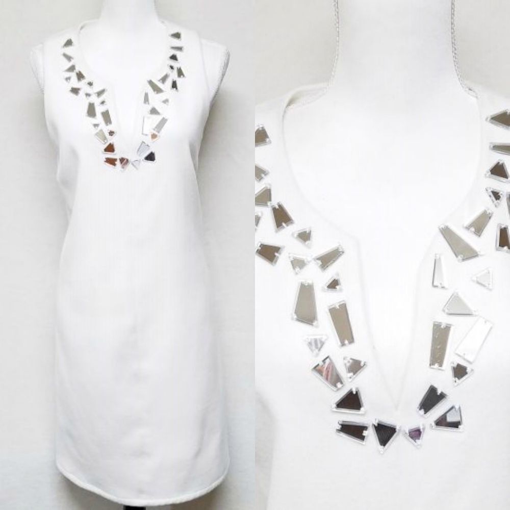 jb by Julie Brown Isla Shift Dress Ivort Frost 12